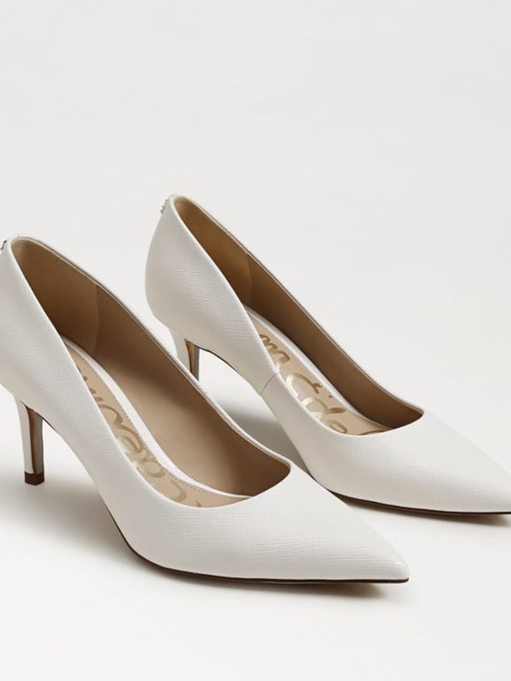 Sam Edelman  Hazel Pointed toe white heel